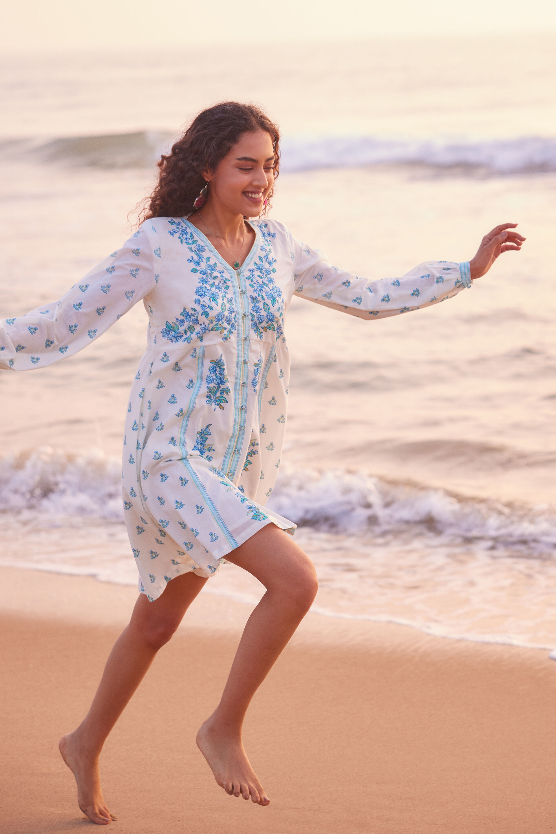 Fizaon Sa Dress, White, image 4